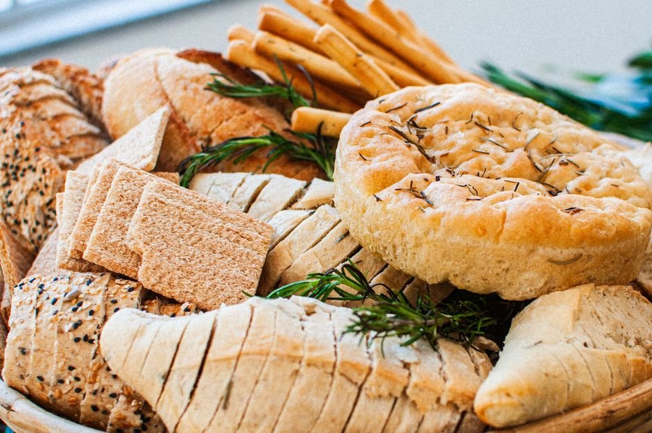 Gluten free bakery bread basket assortment